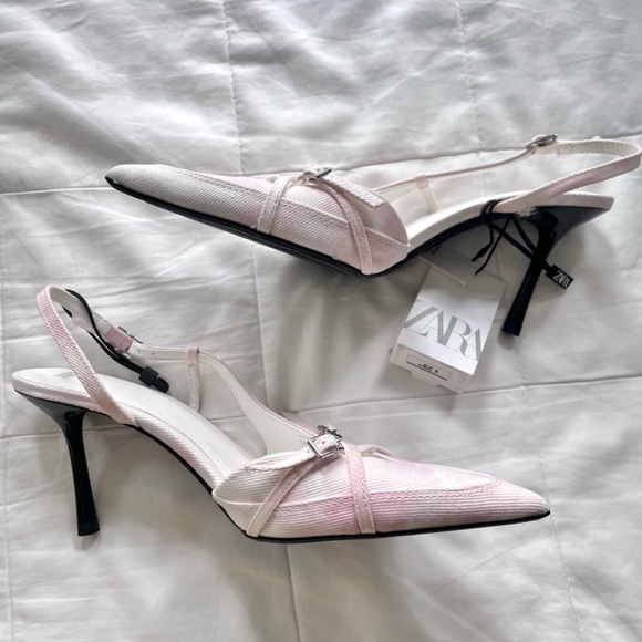 Zara kitten heels- new - Picture 4 of 5